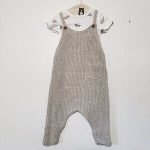 Rabbit + Bear Organic Cotton Set